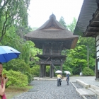 Outside the monastery and temple