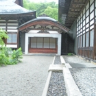 Outside the monastery and temple