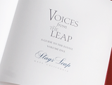Book Copywriting: Voices from the Leap